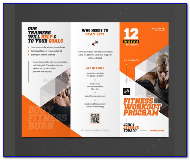 Gym Flyer Template Free