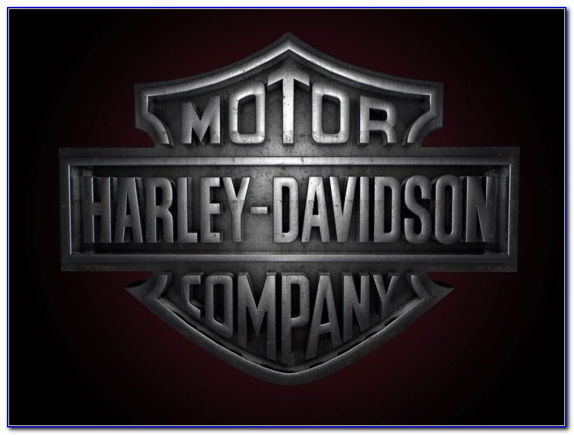 Harley Davidson Logo Template For Cake