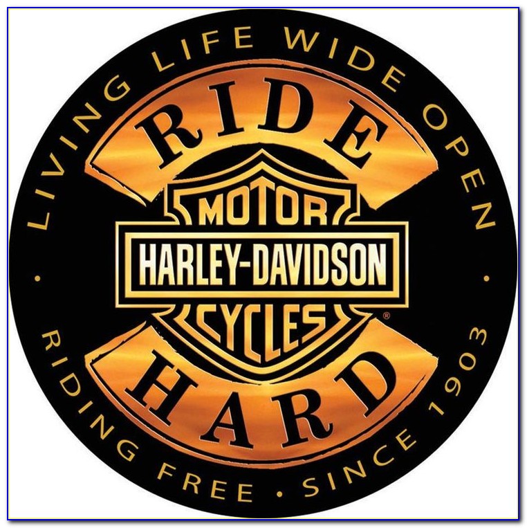 Harley Davidson Logo Template Photoshop