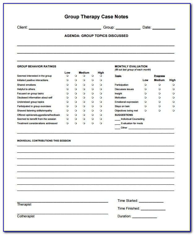 Home Health Physical Therapy Documentation Templates
