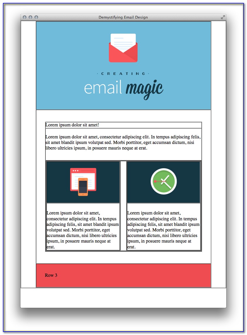 How To Build Html Email Template