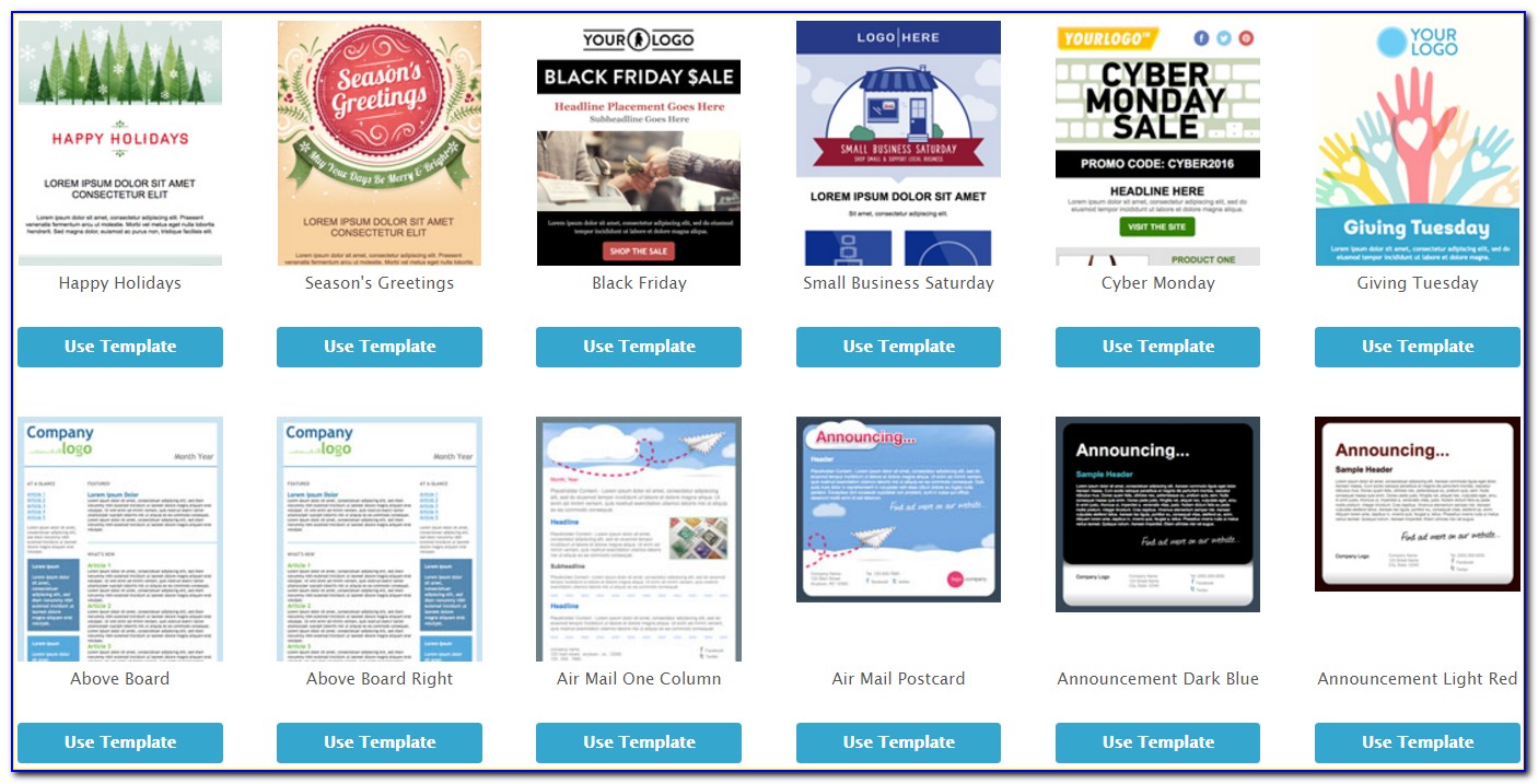 Icontact Newsletter Templates