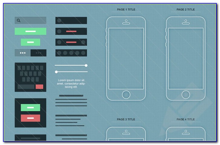 Iphone App Wireframe Template