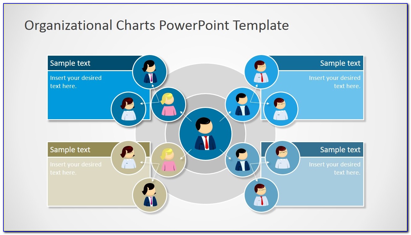 Organization Chart Template Ppt Free Download