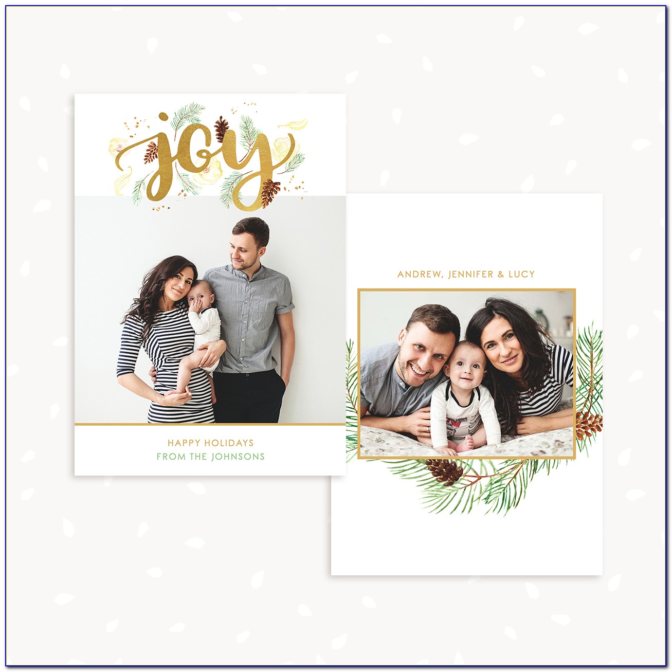 Photoshop Holiday Card Templates For Photographers