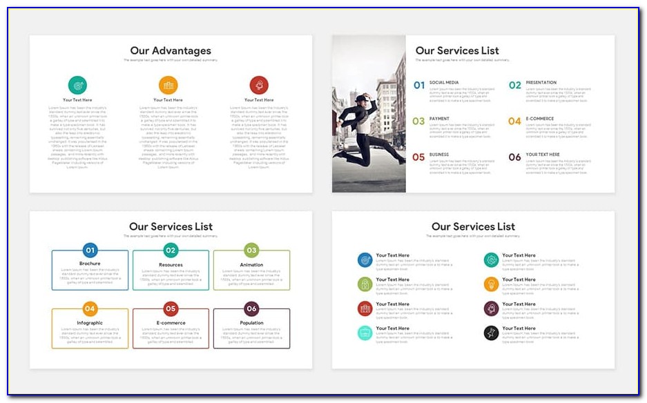 Powerpoint Template Startup Pitch