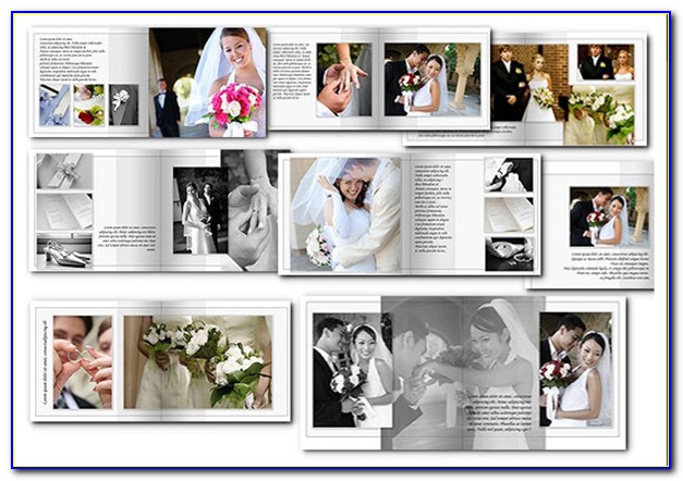 Psd Wedding Photo Album Templates For Photoshop