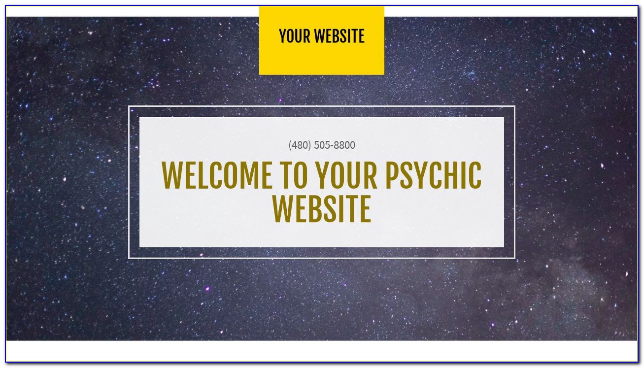 Psychic Website Templates