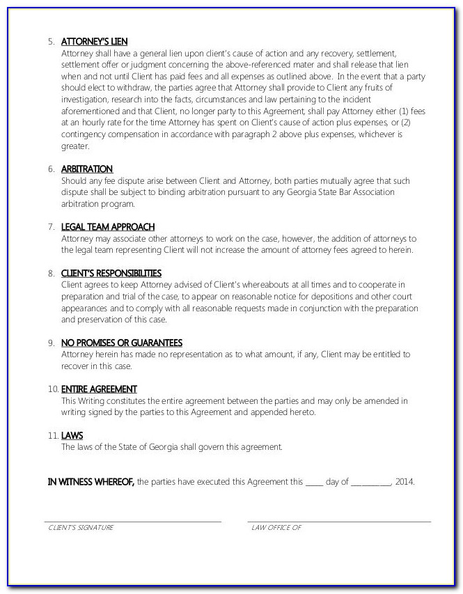 Retainer Contract Template For Graphic Designer