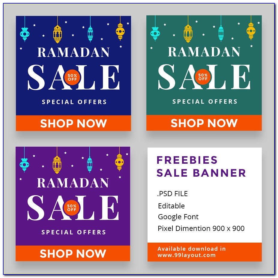 Sale Banner Template Psd Free Download