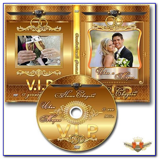 Wedding Dvd Template Psd