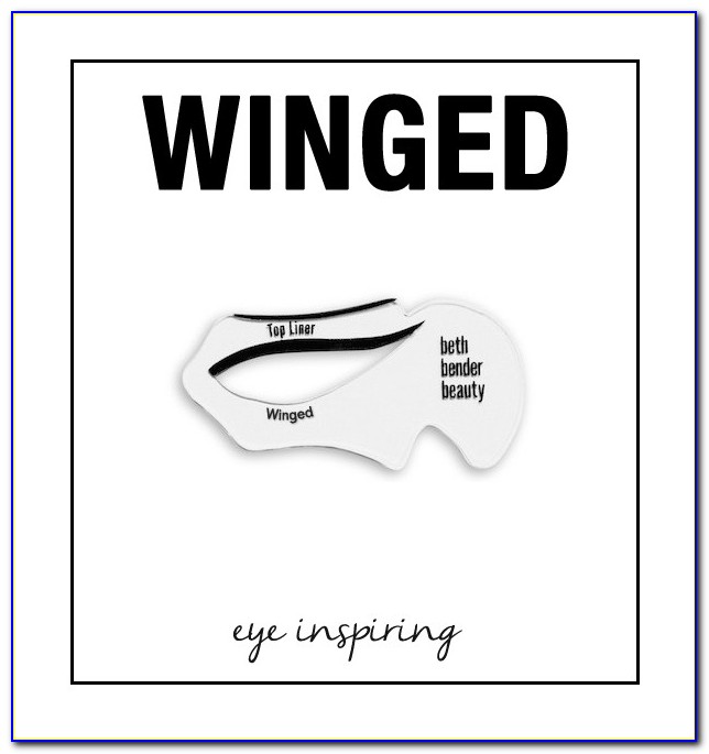 Winged Eyeliner Template Printable