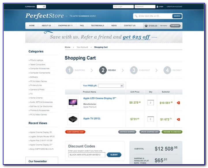 Wordpress Shopping Cart Template Free Download