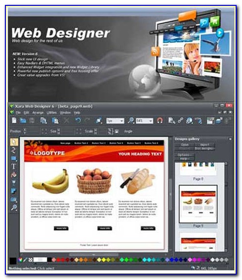Xara Web Designer Templates Pack