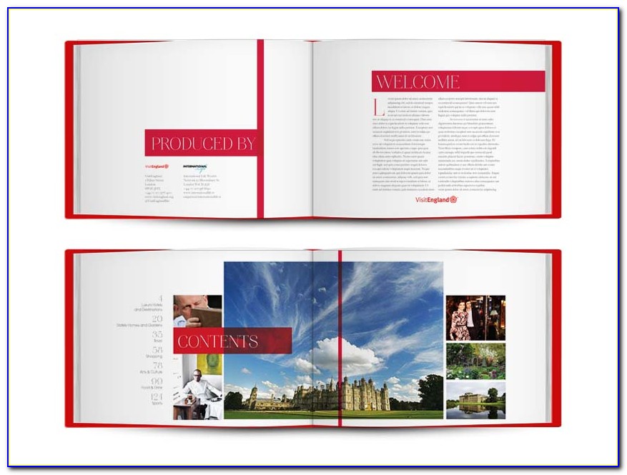 Coffee Table Book Psd Template