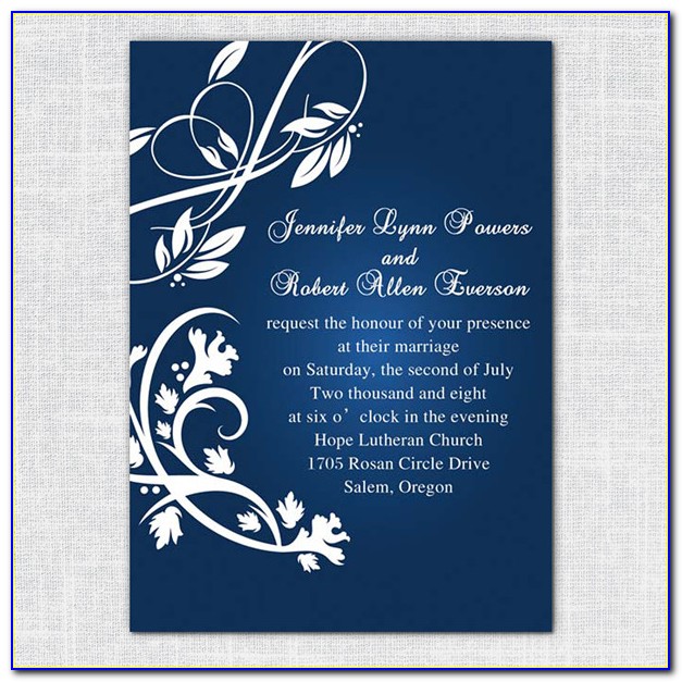 Editable Wedding Invitation Templates Free Download For Word