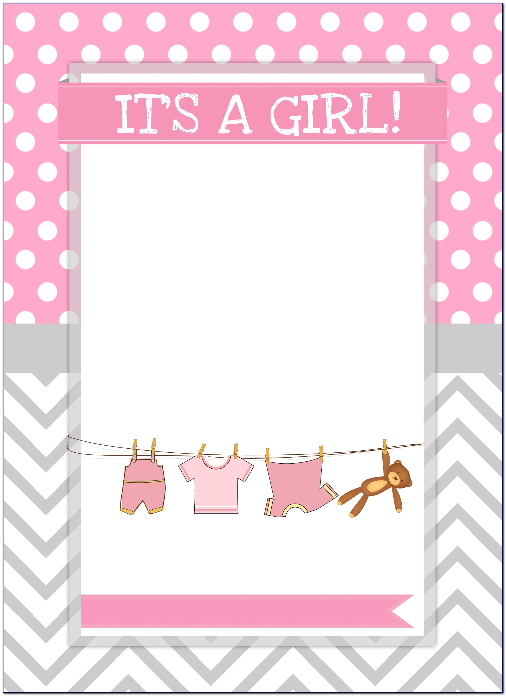 Free Baby Shower Invitation Templates For Twins