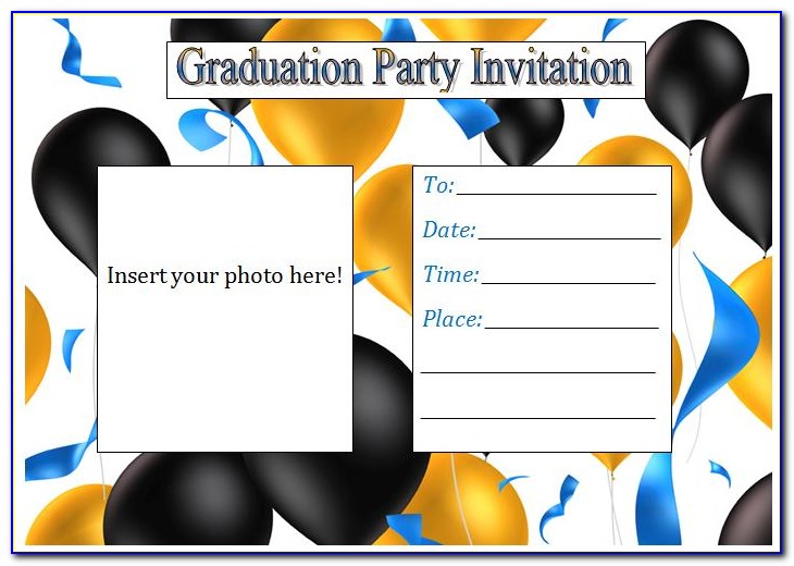 Free Graduation Invitation Templates 2019