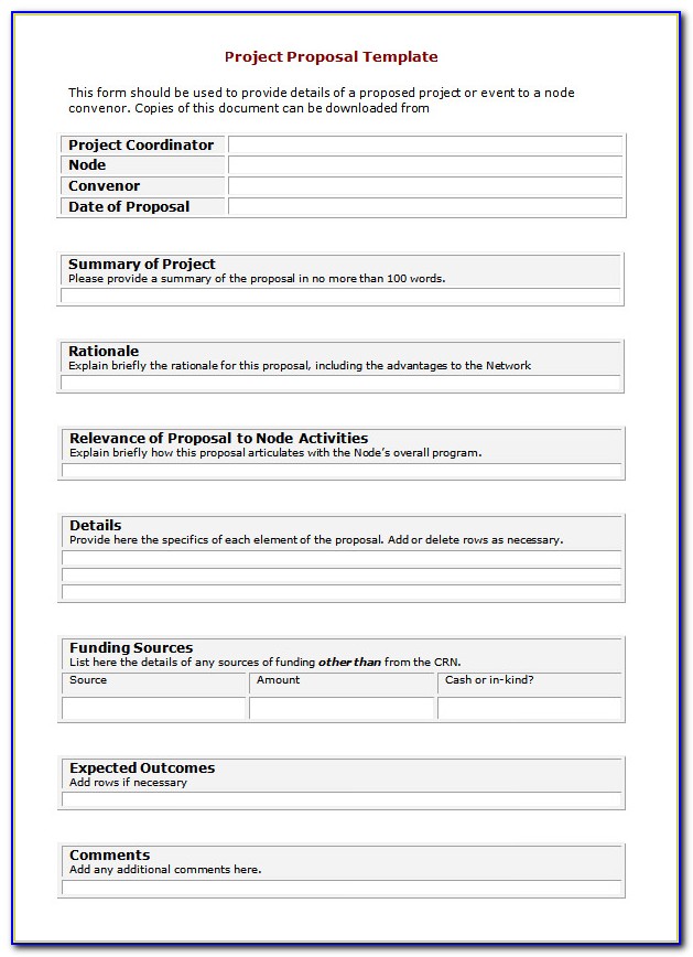 Free Proposal Template Ppt