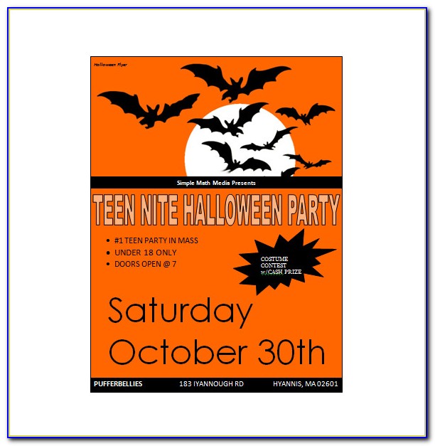 Halloween Invitation Templates Free Download