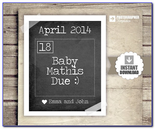 Pregnancy Announcement Template For Facebook