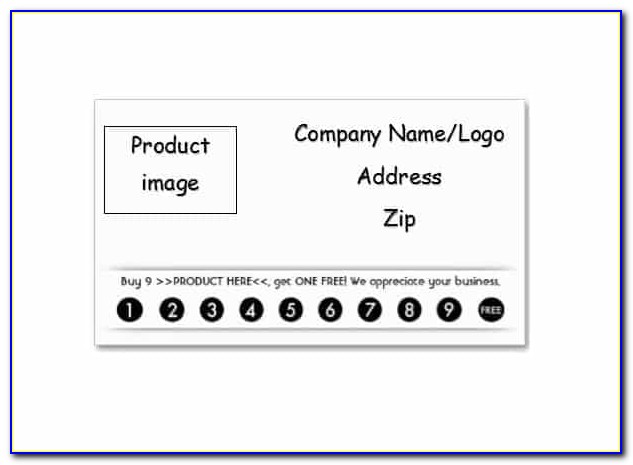 Punch Card Template Excel