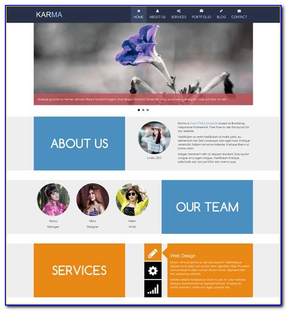 Responsive Website Templates Free Download For Business