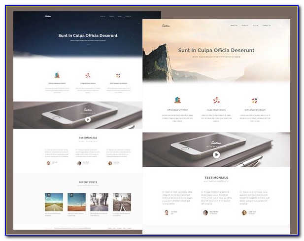 Responsive Website Templates Free Download Html5 With Css3 2019