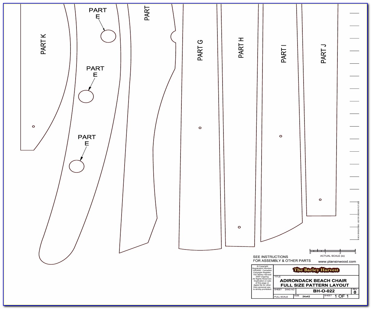 Rockler Adirondack Chair Templates With Plan