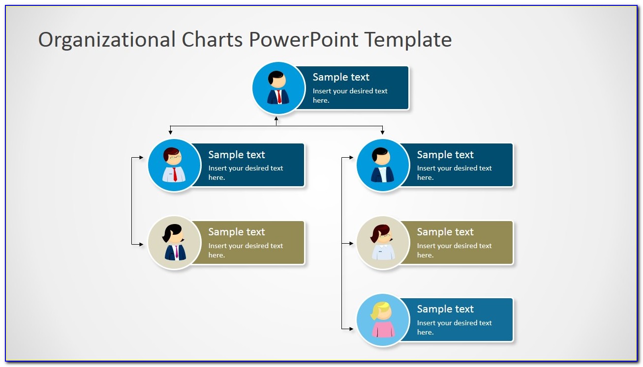 Simple Organizational Chart Templates