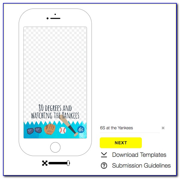 Snapchat Geofilter Template 2018