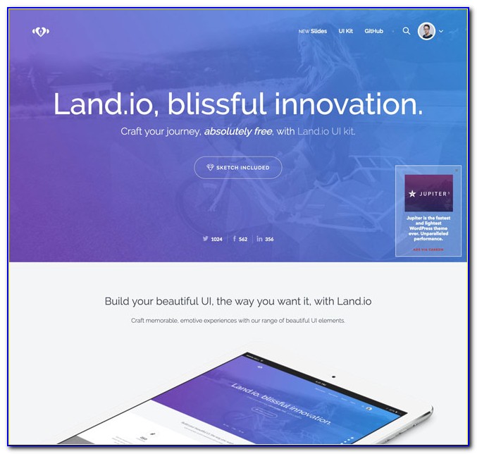 Template Landing Page Html Css Free