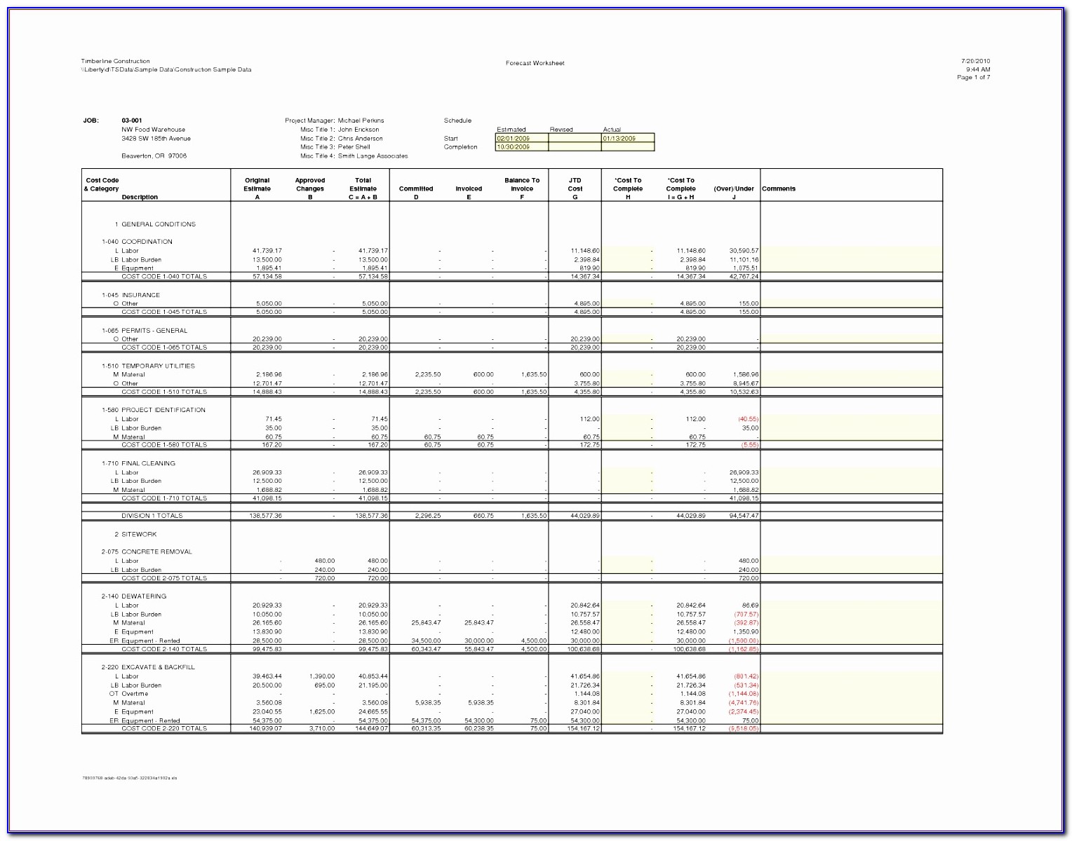 Maintenance Schedule Template Excel Gkfcd Elegant Landscaping Invoice Template Free