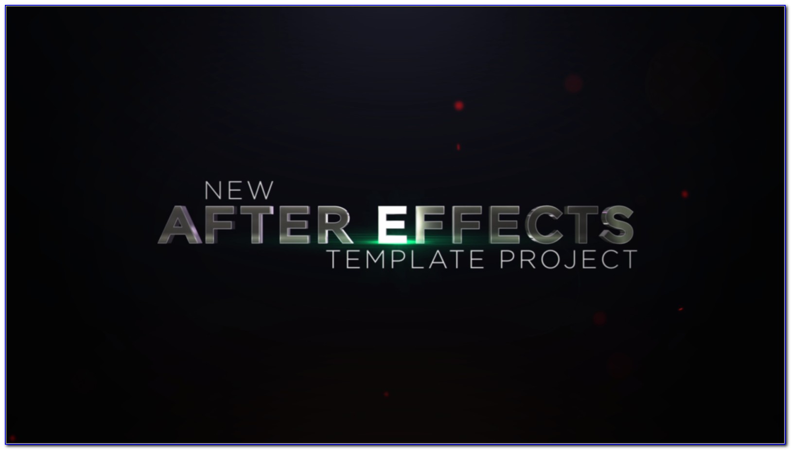 After Effects Title Templates Projects Free Download