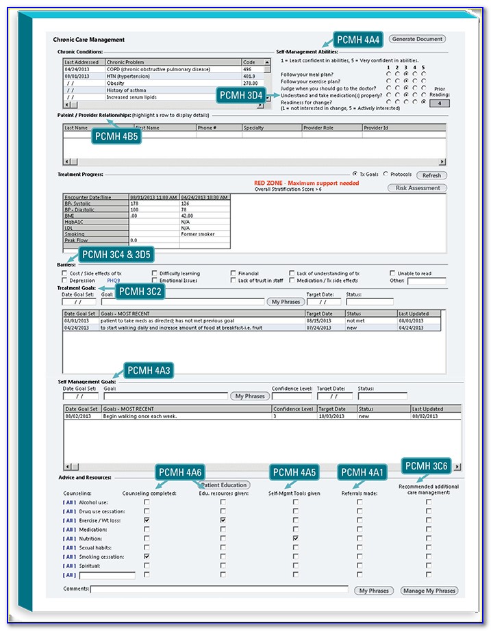 Chronic Care Management Template 2019
