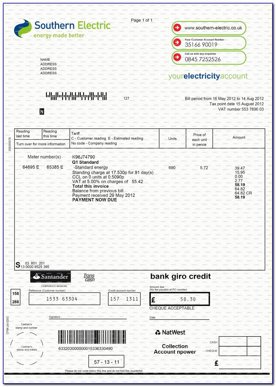 Create Fake Chase Bank Statement Template