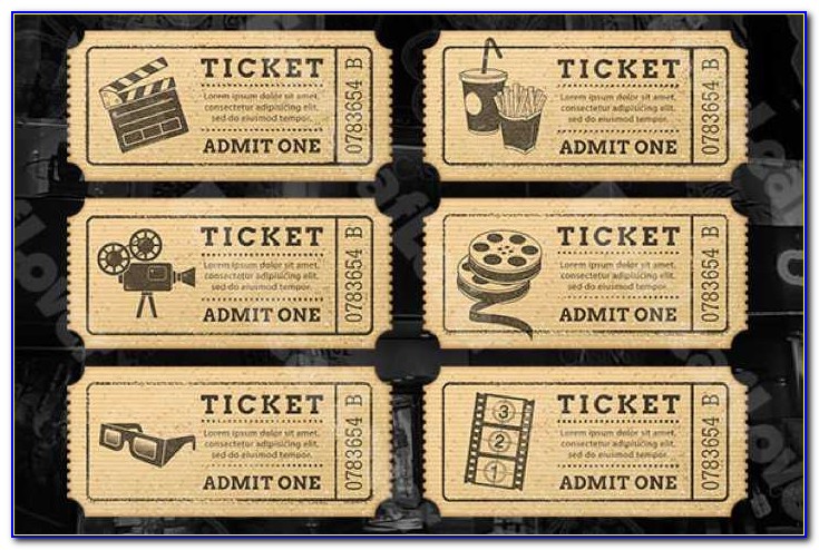 Drink Ticket Template Free Download