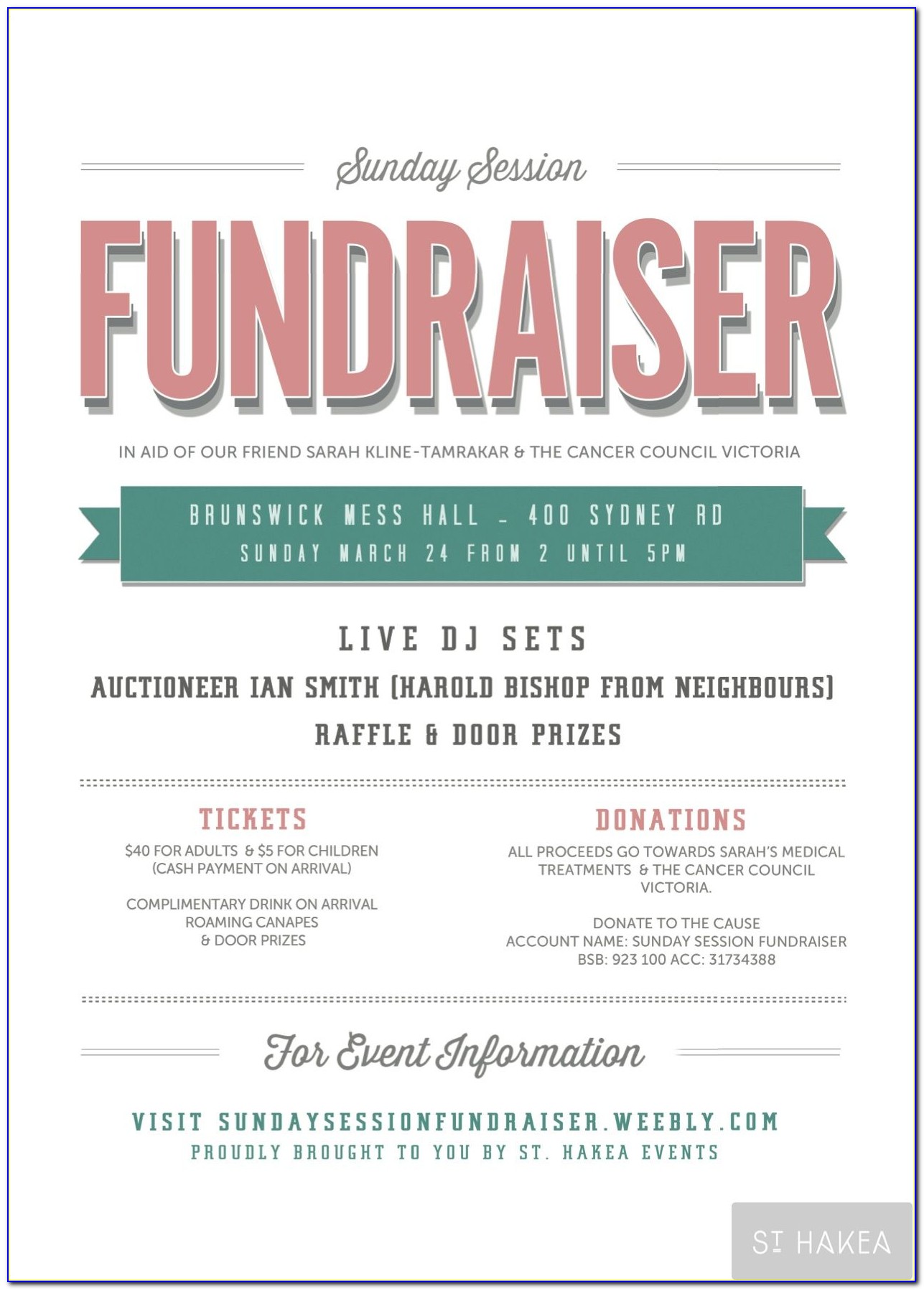 Free Bowling Fundraiser Flyer Template