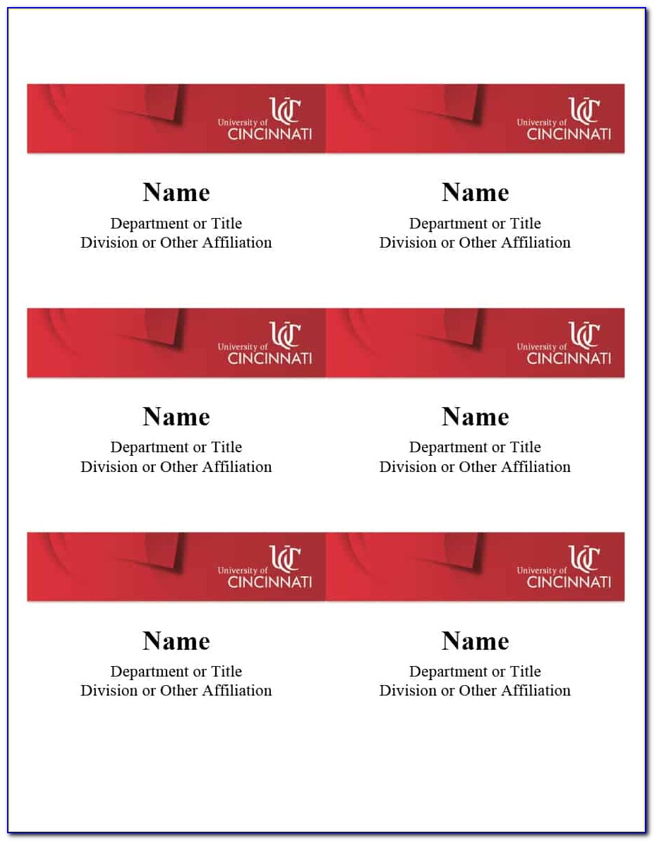 Free Name Tag Template Download
