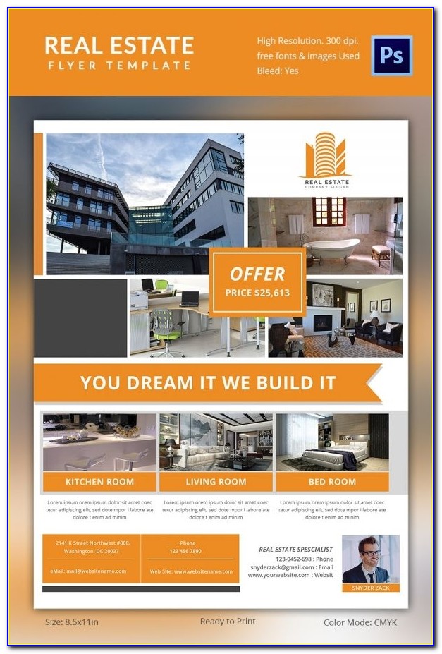 Free Real Estate Brochure Design Templates