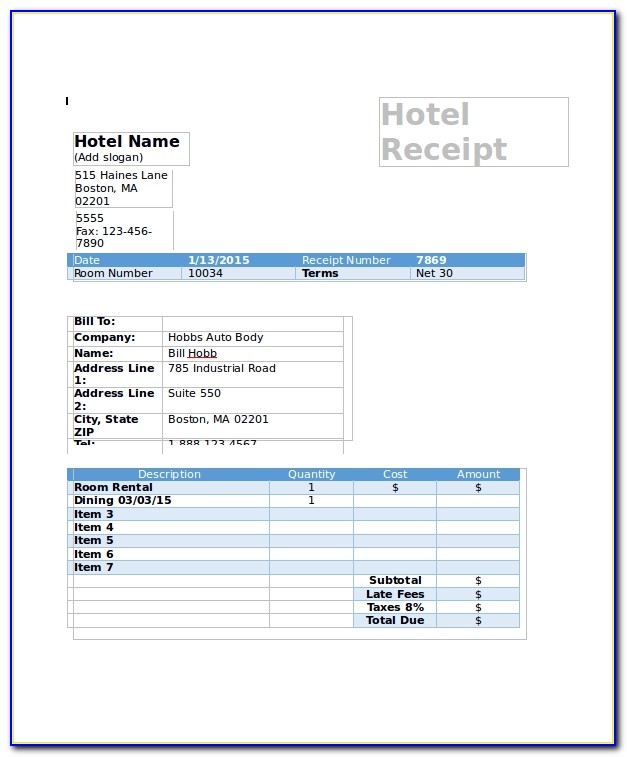 Holiday Inn Hotel Receipt Template Template Resume Examples K75PMxRyOl