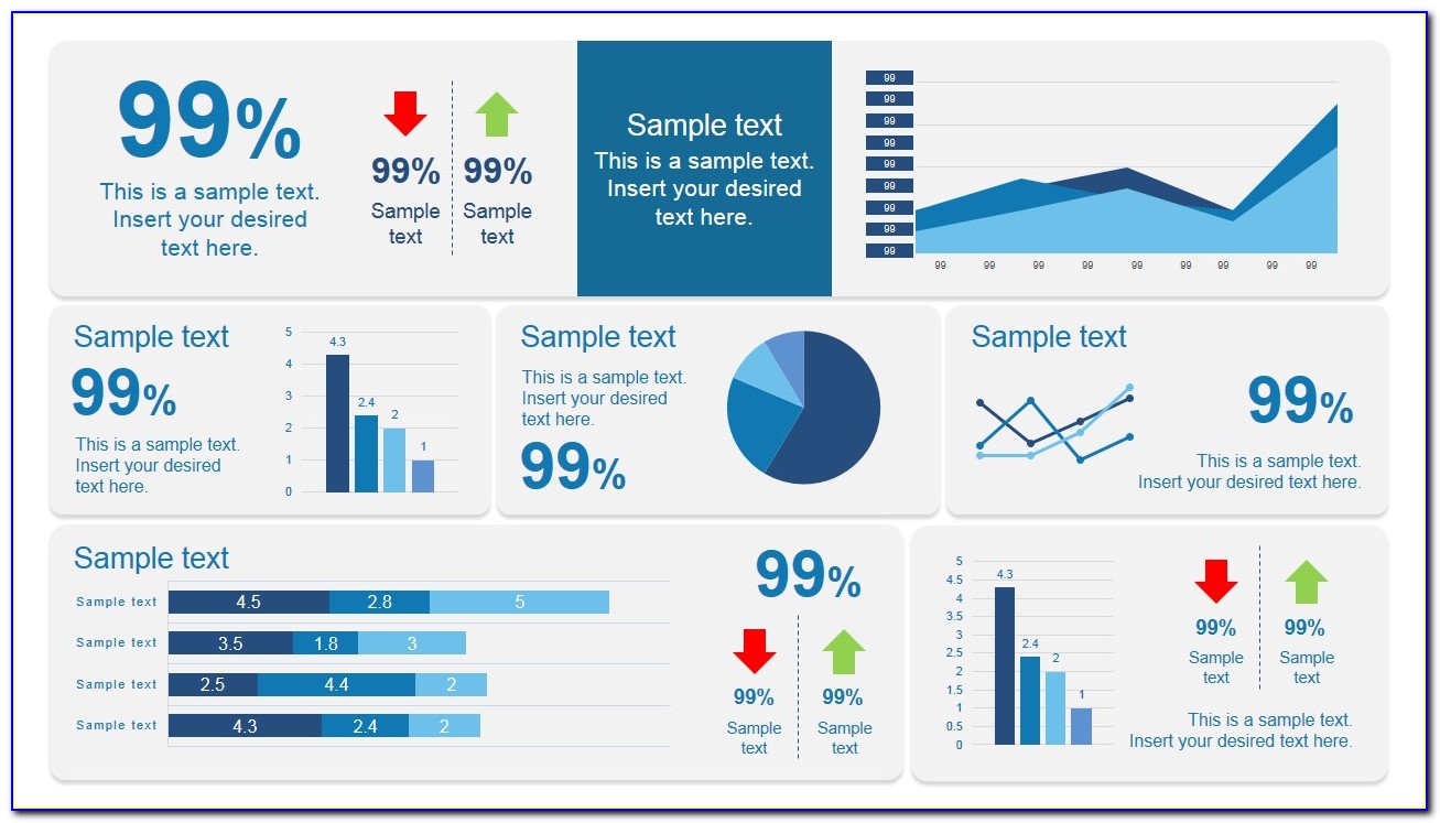 Powerpoint Dashboard Templates Free Download