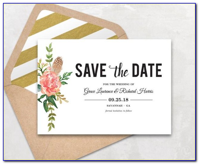 Save The Date Postcard Templates Free Download