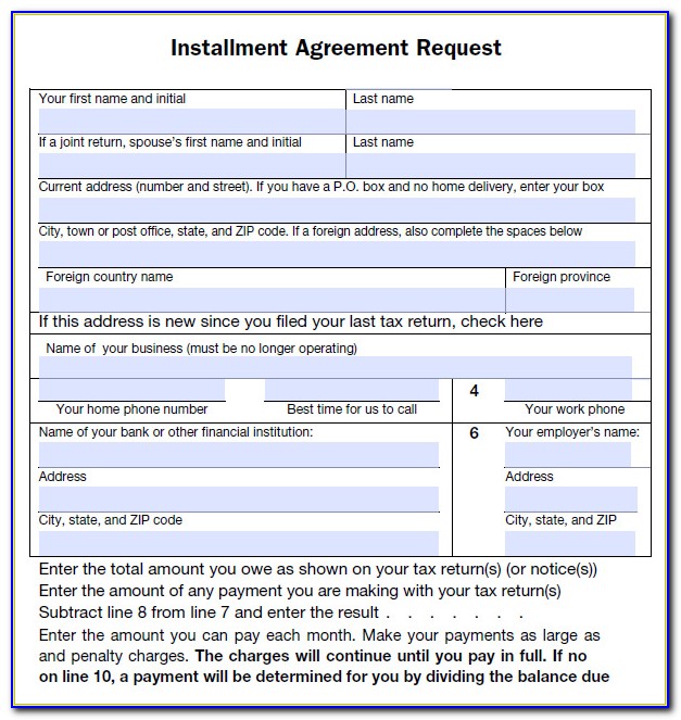 Take Over Car Payments Agreement Form