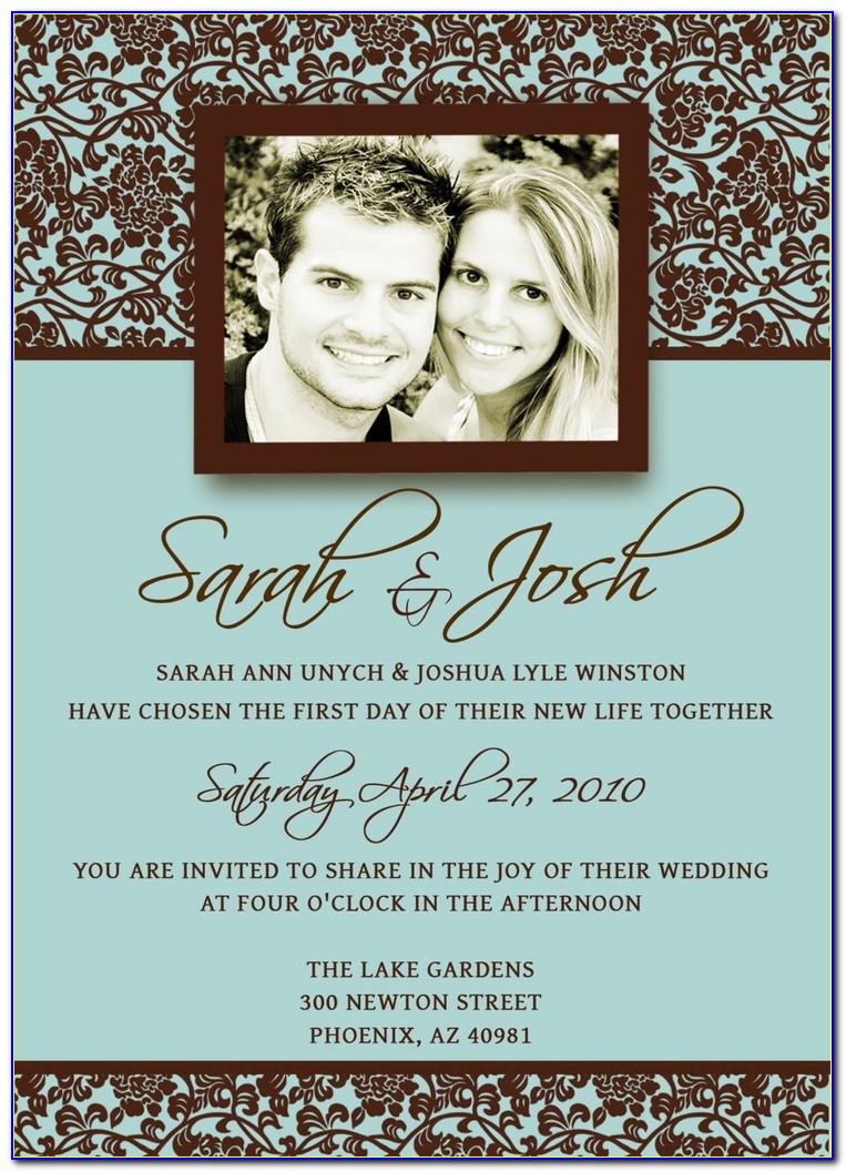 Wedding Invitation Templates Photoshop Free