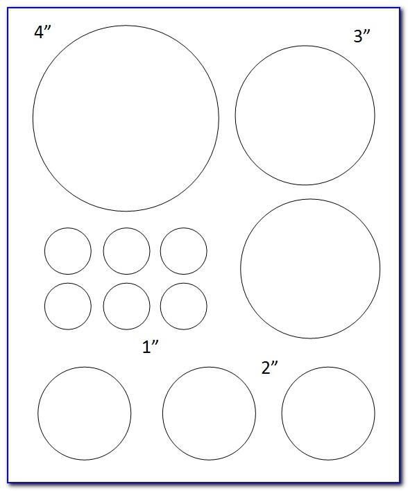 2 Inch Round Template