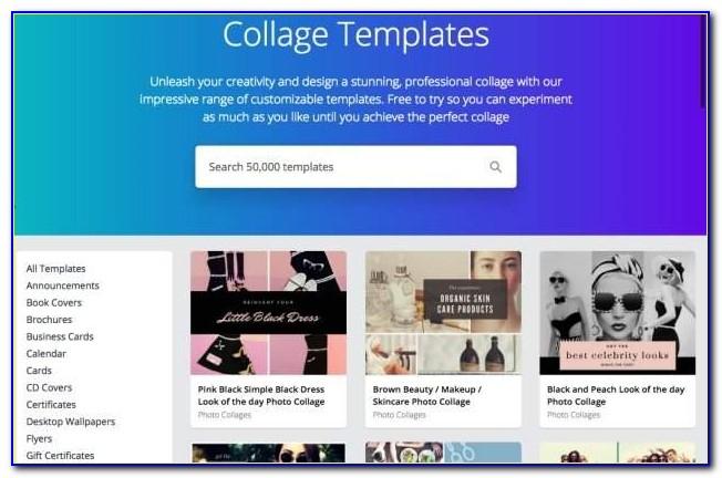 Canva Collage Templates Download