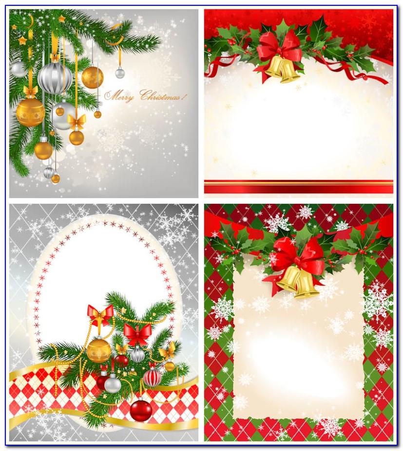 Christmas Cards Templates Free Downloads