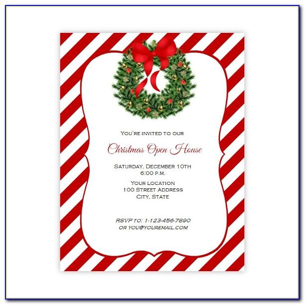 Christmas Party Flyer Template Microsoft Office