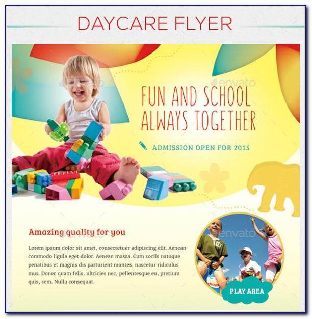 Daycare Flyer Samples